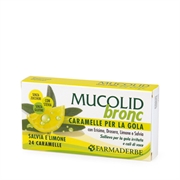 Mucolid Bronc 24 Caramelle Salvia e Limone